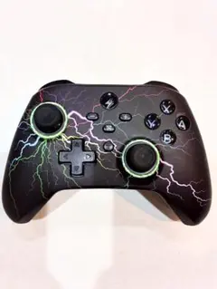 雷デザイン Nintendo Switch コントローラー　難あり