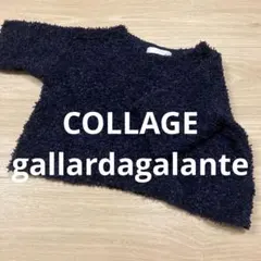 COLLAGE gallardagalante 半袖　トップス　ネイビーのサムネイル
