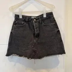 Bershka デニムミニスカート ブラック