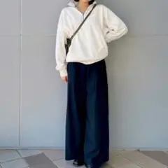 ユニクロ スウェット ハーフジップ シャツ【新品タグ付き】ユニセックス Ｓ