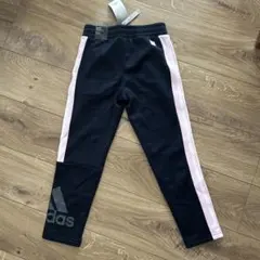 adidas スリムフィットジャージ 115-125cm 裏起毛