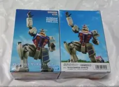 機動戦士ガンダム　万博　ガンダム　フィギュア　RX-78F00/E　2個セットのサムネイル