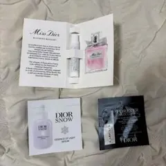 Dior サンプルセット ミスディオール香水 ファンデーション 美容液