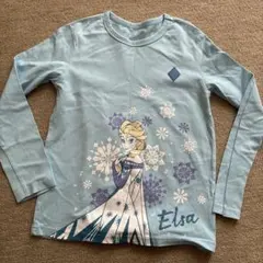 アナ雪　エルサ 長袖カットソー 140