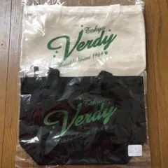 限定品 東京ヴェルディ ミニコットントートバッグ 白・黒 2個セット 東京V