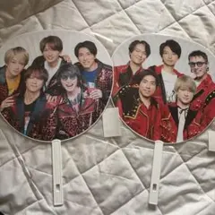 関ジャニ∞ SUPER EIGHT ジャニーズ カウコン うちわ 2点セット