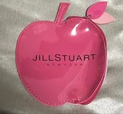 【未使用品】ジルスチュアートピンクのパテントりんご型ポーチ