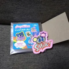 Angel Blue ししゅうステッカー