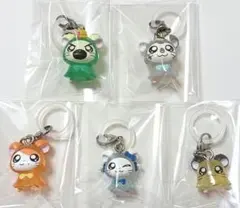 とっとこハム太郎 めじるしアクセサリー 　第1弾　セミコンプリート　5点セット