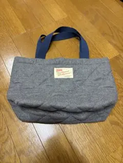 トラディショナル ウェザーウェア キルティング トートバッグ グレー