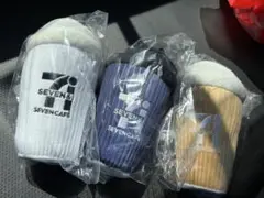 ハッピーくじ セブン-イレブンB賞セブンカフェぬいぐるみチャーム 全3種