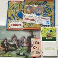 ミセス　一番くじ　E賞アクリルチャーム　G賞タオル　H賞メモ　クリアファイル