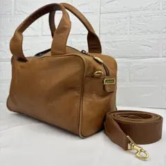 GUCCI グッチ ハンドバッグ ミニボストン2way ショルダーバッグ レザーのサムネイル