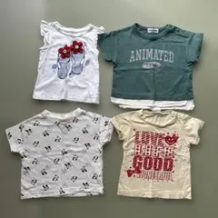 女の子向け　90.95サイズ　Tシャツ4点セット