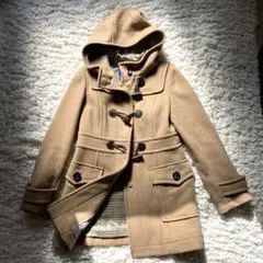 【BURBERRY】バーバリーブルーレーベル ダッフルコートノバチェック