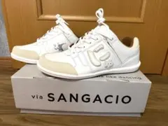 【新品未使用】SANGACIO バンクシーコラボスニーカーのサムネイル