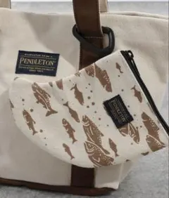 PENDLETON ペンドルトン / 別注 柄ポーチトートバッグ ※ポーチのみのサムネイル