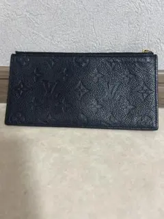 Louis Vuitton ブラック レザー ポシェット