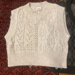 ロドリリオン ニードルス ニットベスト