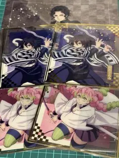 鬼滅の刃 アニプレックス オンラインくじ F賞 E賞 伊黒小芭内 甘露寺蜜璃