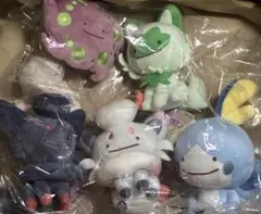 ぬいぐるみ へんしん！メタモン ヒスイゾロア ニャオハ ミカルゲ