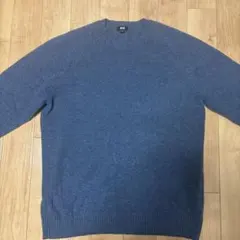 ユニクロ クルーネックニットセーター