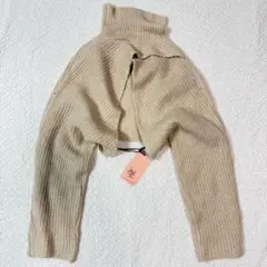 Style Sea スタイルシー タートルネック ボレロニット アイボリー F