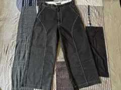 00s nautica vtg ワイドパンツ バギーパンツ ノーティカ ブラックのサムネイル
