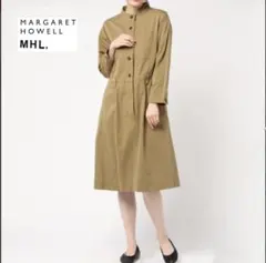 MHL. ワンピース TWISTED YARN COTTON TWILL　1