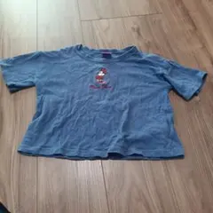 Disney ミニーマウス Tシャツ ブルー