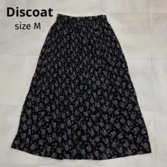 Discoat ディスコート 花柄 シフォン プリーツスカート freeのサムネイル