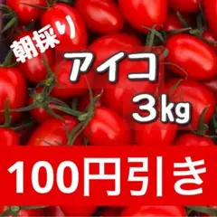 新鮮！パリッと！和歌山県産ミニトマトアイコのサムネイル