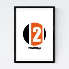 TYPOGRAPHYS アートポスターL（超大型A1サイズ）#8452 A1】TYPOGRAPHYS アートポスター（超大型A1サイズ）#8452 - メルカリ