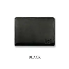 【新品】Lee　ゴードレザー二つ折れ札入れ　LES-4　BK（クロ）のサムネイル