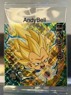 最新弾ドラゴンボール 超戦士 シールウエハース15弾 ベジータ UGR