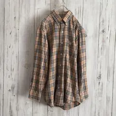 美品　メンズ　Burberrys 90s ノバチェックヴィンテージ長袖シャツ