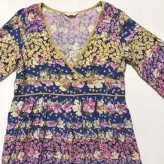 Ray BEAMS ビームス 総柄 チュニック 花柄 F 美品 管理B1223