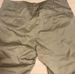 グリーンレーベルリラクシング「テーラードサルエルパンツ」古着メンズLサイズ