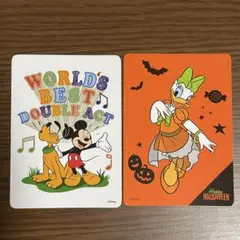 ディズニーストアじゃんけんカード2枚