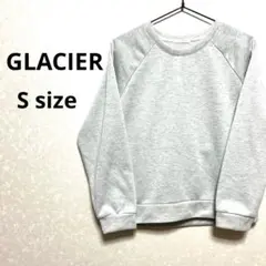 GLACIER グレー ラグランスリーブ トレーナー　24A808のサムネイル
