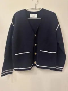 新品】MACPHEE モスライクステッチジャケット S 紺 - メルカリ