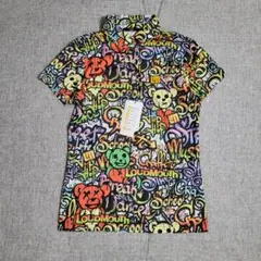 未使用　定価10,560円　LOUDMOUTH ゴルフシャツ 総柄 UVカットのサムネイル
