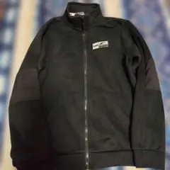 PUMA ブラック フリース ジャケット