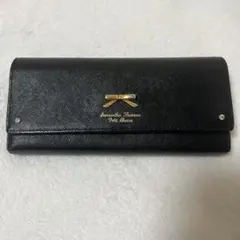 Samantha Thavasa 黒 長財布 レザー
