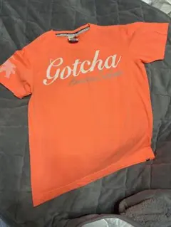 Gotcha 半袖 Tシャツ オレンジ Lサイズレディース？メンズ？のサムネイル