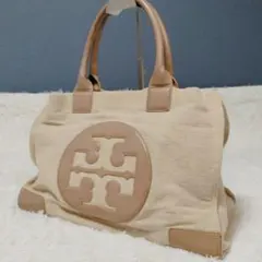 レア美品】トリーバーチ キャンバス トートバッグ カーキ VERY掲載品 