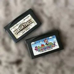 【動作未確認】ワリオランドアドバンス／スーパーマリオアドバンス 2点セット