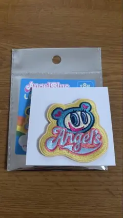 エンジェルブルー 刺繍ステッカー