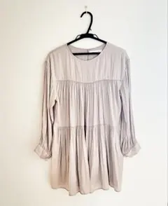 アーバンリサーチ　七分袖ブラウス/フリーサイズ