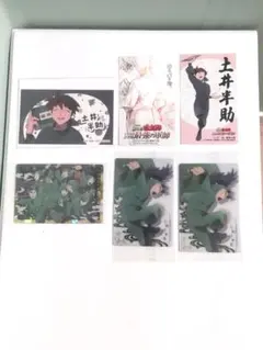 忍たま乱太郎劇場版 土井半助・6年生　カード 6枚セット